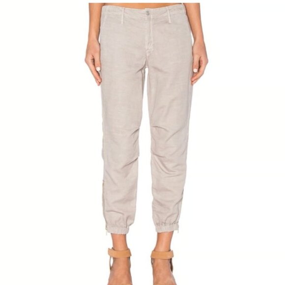 MOTHER Pants - MOTHER the misfit crop girl boy etc. wash stone khaki 23